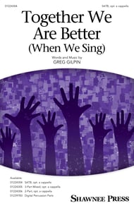 Together We Are Better SATB choral sheet music cover Thumbnail